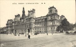 CPA Paris L'Hotel De Ville