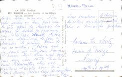 MODERN CARD the Dimension D Cannes Azure Gardens And Hotels