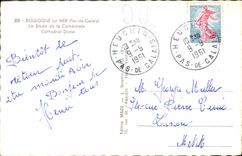 MODERN CARD Boulogne On Sea the Dome Of the Cathedral