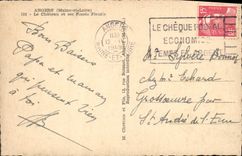 CPA Angers Le Chateau Et Ses Fosses Fleuris