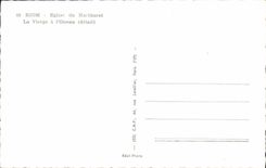 MODERN CARD Riom Church Of Marthuret the Virgin To the Bird