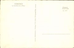 MODERN CARD Coblentz the Fountain of the Whistling one