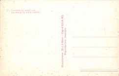 MODERN CARD Sunset on the dunes of Merlimont