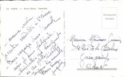 CPM Paris Notre Dame Illuminee