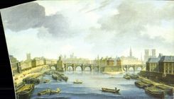 CPM Paris Le Louvre Le Pont Neuf et le College des Quatre Nations