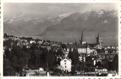 MODERN CARD Lausanne and be the Alps