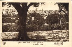 CPA Meknes Vue Generale 