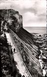 CPM Le Treport Les Escaliers d'acces aux terrasses