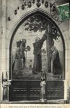 VINTAGE POSTCARD James Buret Places in the Oak the Statuette of Notre Dame