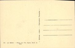 VINTAGE POSTCARD Mans Places Pre Church ND of Pre