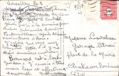 VINTAGE POSTCARD Versailles and Its Wonders the peristyle and gardens