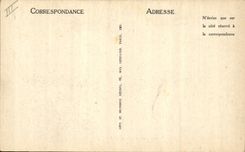 VINTAGE POSTCARD Warship Turret before guns of 305 Artillery of the armours of Standard squadron Jean Bart