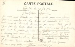 VINTAGE POSTCARD Warship Sailors In the search of a good place