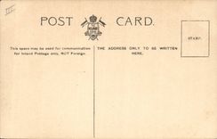 VINTAGE POSTCARD Warship RGA Firing salutes The citadel Plymouth