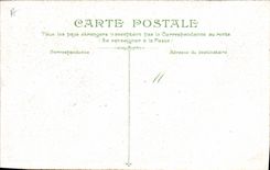 CPA Bateau de guerre La vie du marin La musique sur le pont 