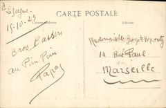 CPA Bateau de guerre Exercice de matelotage