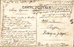 CPA Bateau de guerre Marins Contemplation Heureux mortels