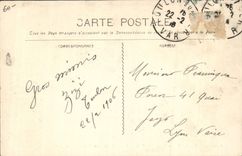 CPA Bateau de guerre A bord d'un cuirasse Demontage d'une place gros calibre 