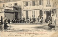 CPA Bateau de guerre Prise de commandement du Vice Amiral Commandant en chef les escadres de Mediterranee