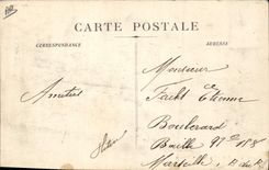 VINTAGE POSTCARD Warship Explosion of Freedom the research of the victims