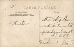 VINTAGE POSTCARD Train a hello Sables d'Olonne Woman