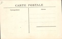CPA Avion Aviation Lieutenant Conneau dit Beaumont sur monoplan Bleriot