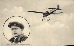CPA Avion Aviation Molla sur monoplan Sommer