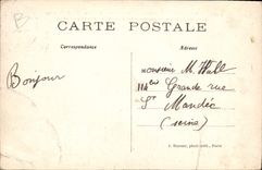 CPA Avion Aviation Chalons Aeroplane Farman modifie a Mourmelon Reims