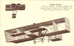 CPA Avion Aviation Biplan Farman Mignot Gabilan Gaudart 