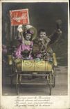 VINTAGE POSTCARD Automobile Fantasy Children