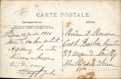 VINTAGE POSTCARD Automobile Fantasy Children