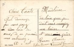 CPA Fantaisie Automobile Femme