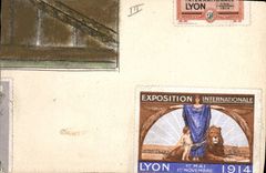 VINTAGE POSTCARD Automobile Fantasy Caput Illustrator