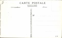 Vuelta de la fantasía del automóvil de la POSTAL de la VENDIMIA de un ilustrador Francisco Veccia de la caminata