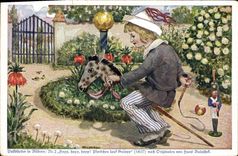 CPA Illustrateur Enfant Cheval H Baluschek