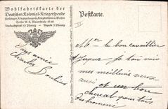 Caballo H Baluschek del niño del ilustrador de la POSTAL de la VENDIMIA