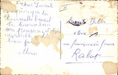 MODERN CARD Plane Aviation