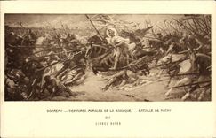 VINTAGE POSTCARD Domremy Murals Of the Basilica of Patay by Lionel Royer