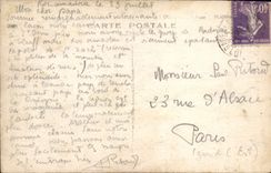 VINTAGE POSTCARD Rock Amadour Seen De Roquefraiche