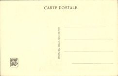 VINTAGE POSTCARD Communicants Bernard