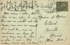 CPA Orleans Bas Relief De La Statue De Jeanne D'Arc Place du Matroi