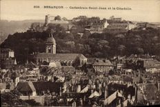 CPA Besancon Cathedrale Saint Jean Et La Citadelle