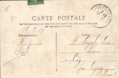 VINTAGE POSTCARD Besancon View Taken De Bregille