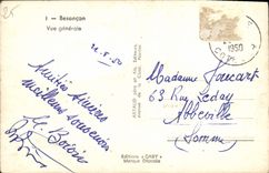 Opinión de Besanzón de la POSTAL de la VENDIMIA