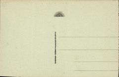 POSTAL Gavarnie de la VENDIMIA el circo visto de la aldea