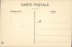 VINTAGE POSTCARD the High Heavy Pyrenees the Fort And Valley D' Argeles