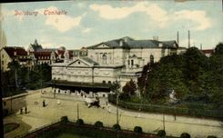 VINTAGE POSTCARD Duisburg