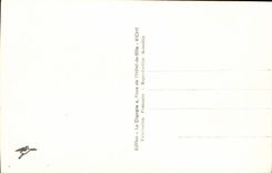 VINTAGE POSTCARD Puy Arches Cloister