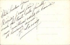 CPA Fantaisie Bonne Annee Fer a cheval