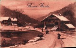 CPA Fantaisie Bonne Annee